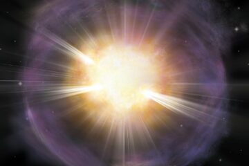 illustration av en supernova